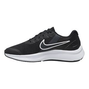 NWT NIKE Unisex Kid's Running Shoes, Black Grey Dark Smoke-Sz 3.5